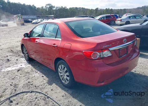 2013 Toyota Corolla Le from USA, damaged, VIN 2T1BU4EE2DC009092